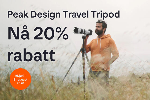 Peak Design reisestativer